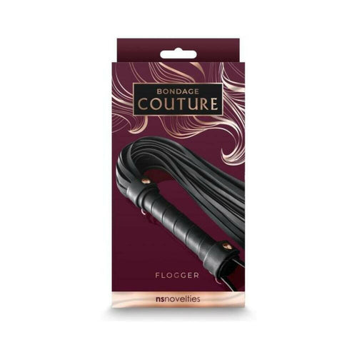 Bondage Couture Flogger Black