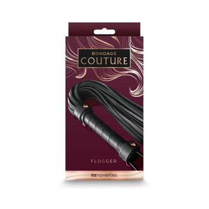 Bondage Couture Flogger Black