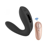 Hercules Remote C-shape Vibrating Plug Black