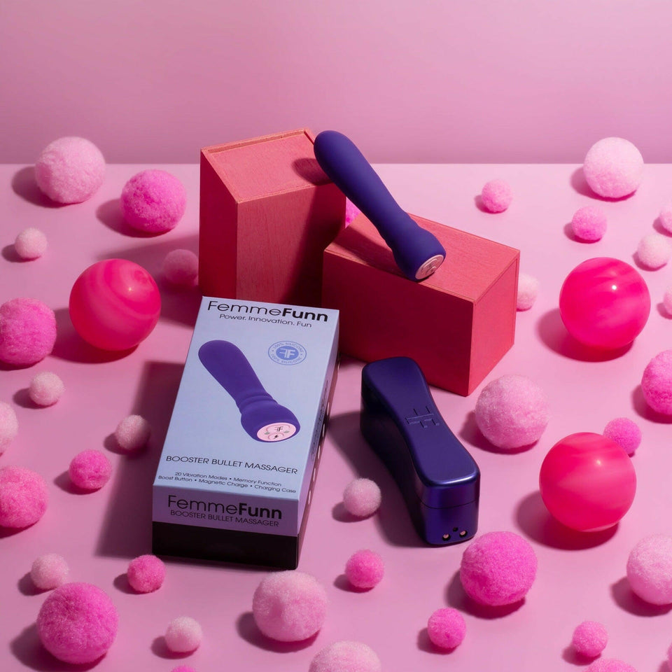 FemmeFunn Booster Bullet- Dark Purple