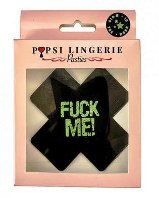 Glow In The Dark Fuck Me Pasties - O/s