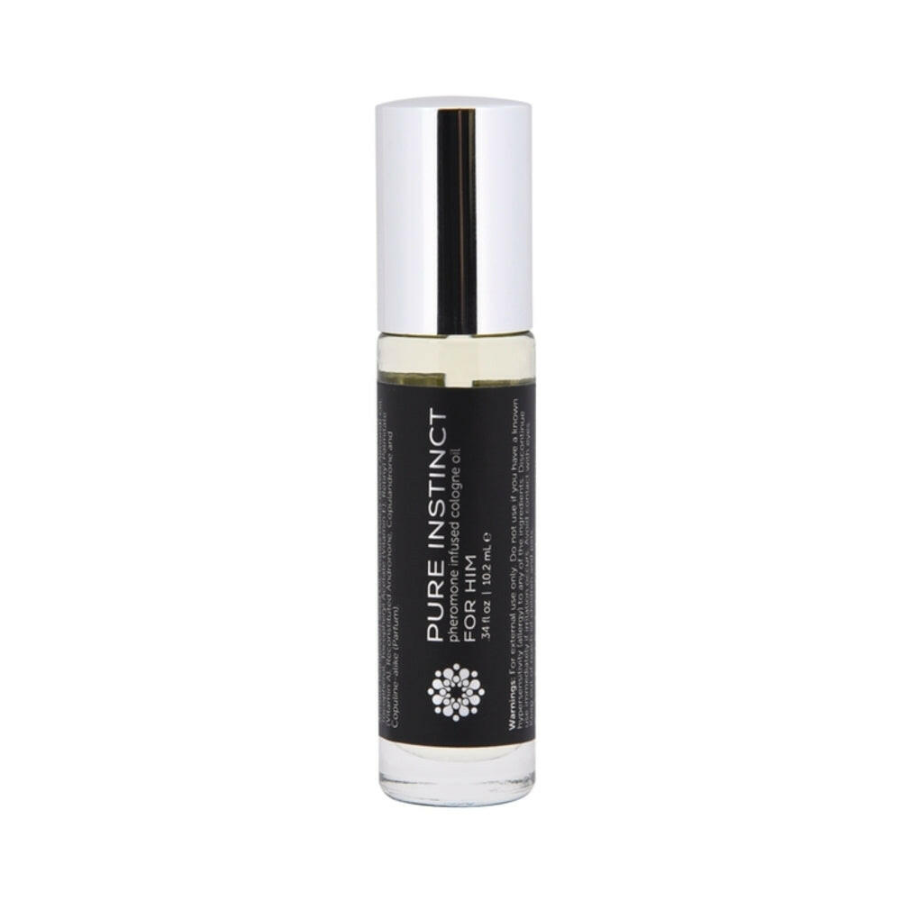 Pure Instinct Pheromone Cologne Oil For Him Roll On 0.34oz