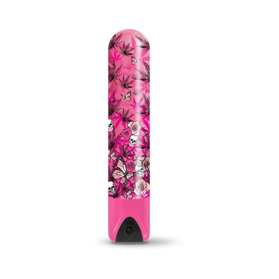 Prints Charming Buzzed Rechargeable Bullet - Blazing Beauty - Pink