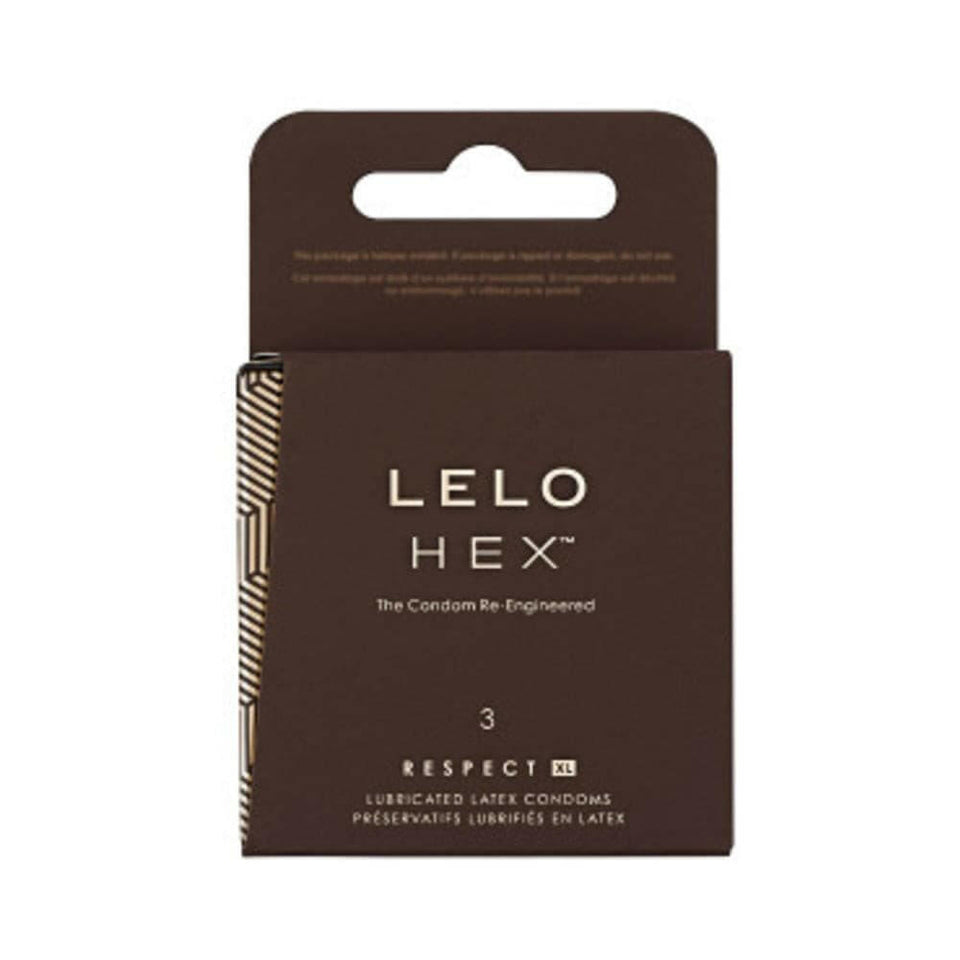 Lelo Hex Respect Xl Condoms 3-pack
