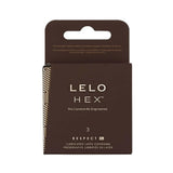 Lelo Hex Respect Xl Condoms 3-pack