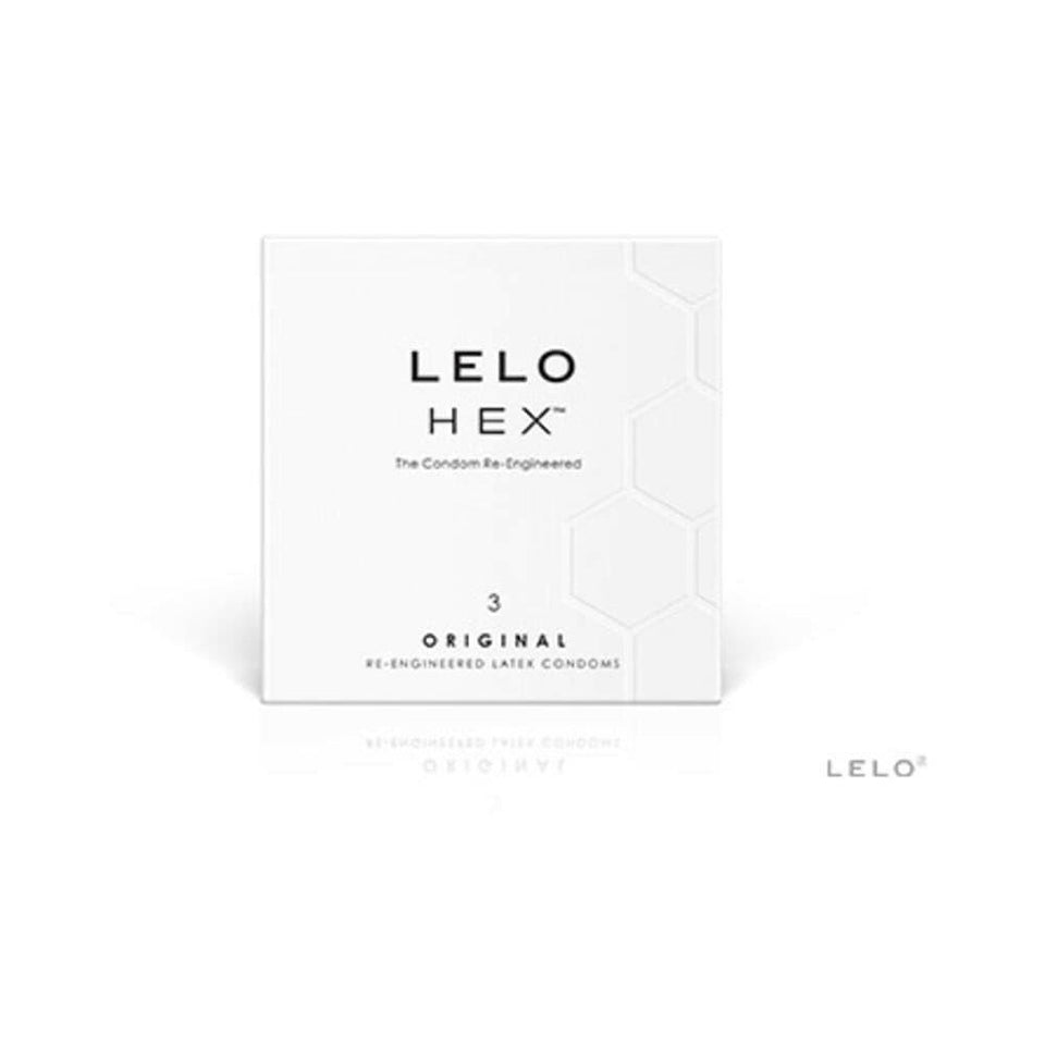 Lelo Hex Original Condoms 3-pack