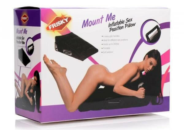 Mount Me Inflatable Sex Position Pillow Black