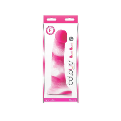 Colours Pleasures Yum Yum Dildo - pink