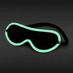 GLO Bondage Blindfold Green