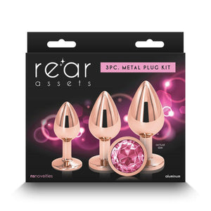 Rear Assets 3-piece Trainer Kit Rose Gold Pink