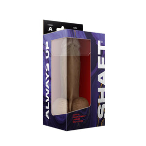 Shaft Model A Liquid Silicone Dong With Balls 8.5 In.