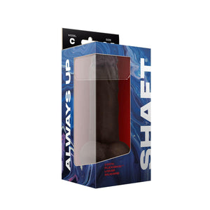 Shaft Model C Liquid Silicone Dong With Balls 8.5 In.