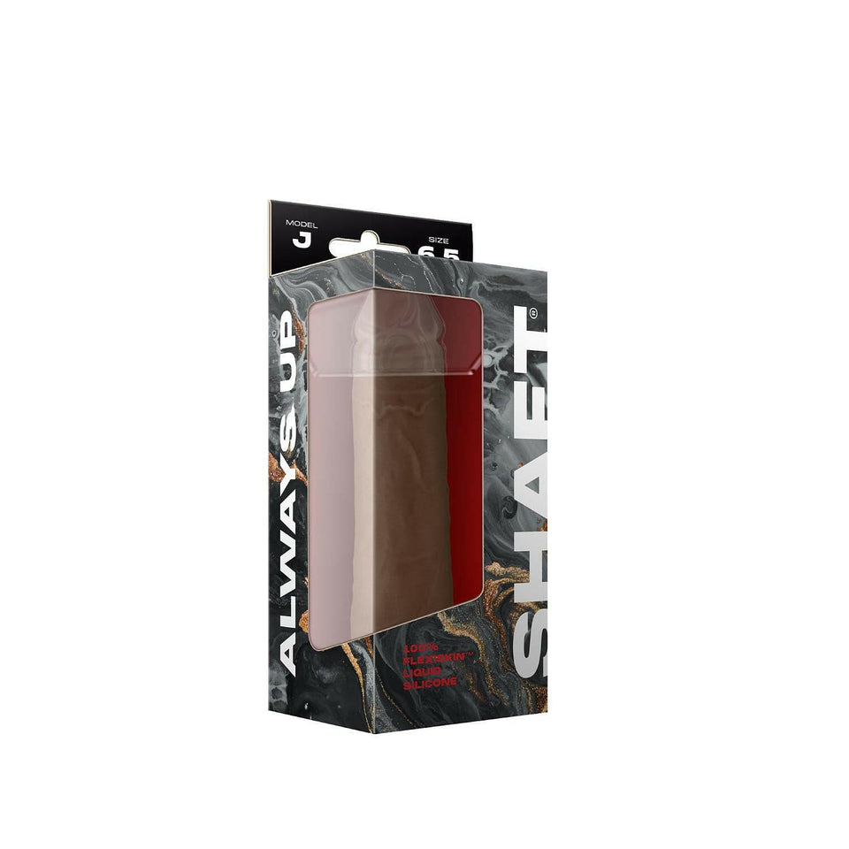 Shaft Model J Liquid Silicone Dong 6.5 In.