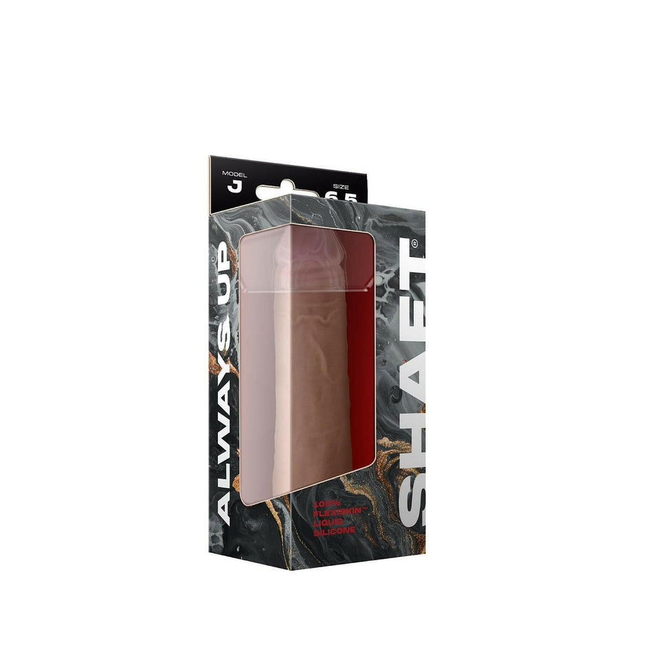 Shaft Model J Liquid Silicone Dong 6.5 In.