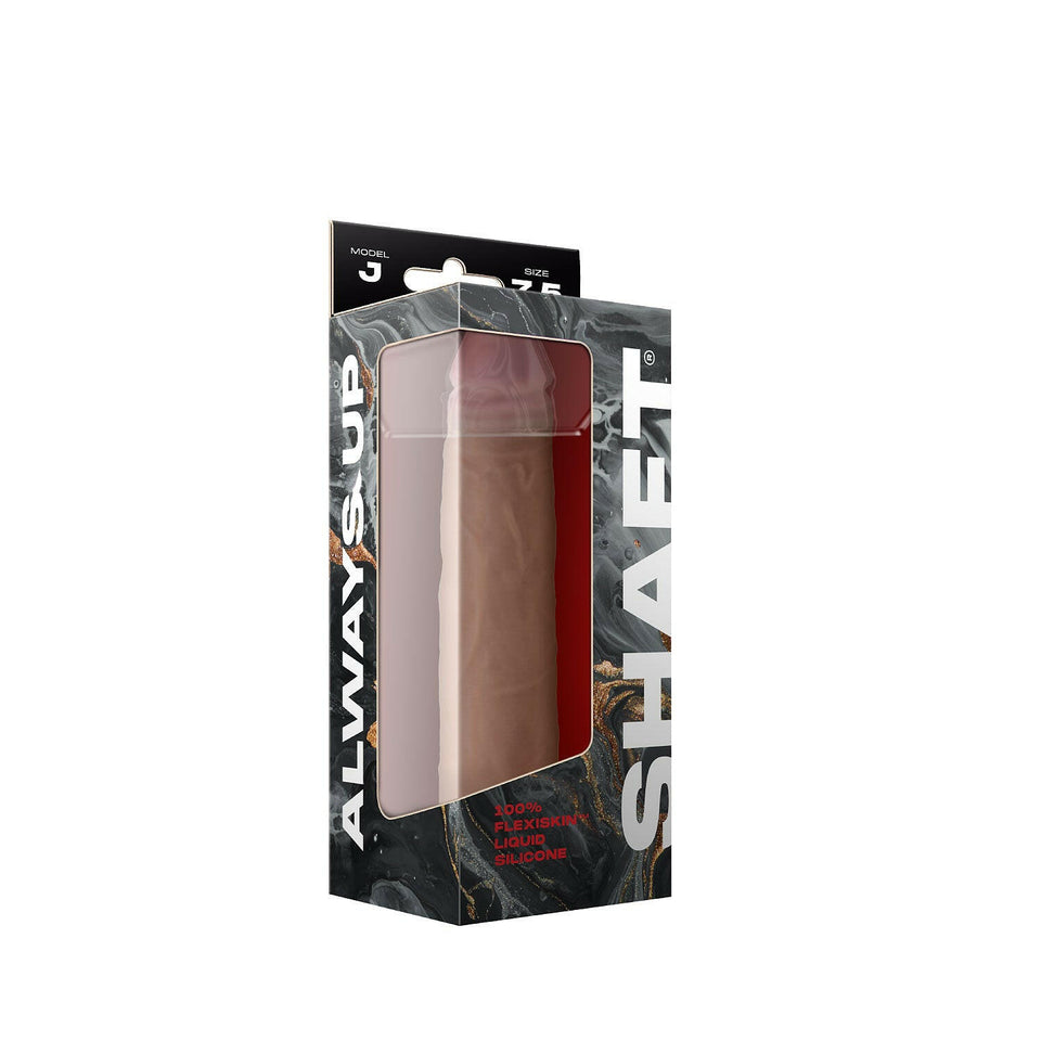 Shaft Model J Liquid Silicone Dong 7.5 In.