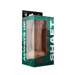Shaft Model N Liquid Silicone Dong With Balls 8.5 In.
