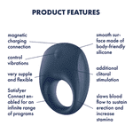 Satisfyer Strong One W/bluetooth App - Blue