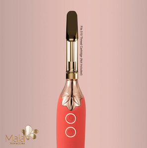 VAPORATOR Silicone Smokable Vibrator Black 420 Series