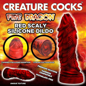 Creature Cocks Fire Dragon
