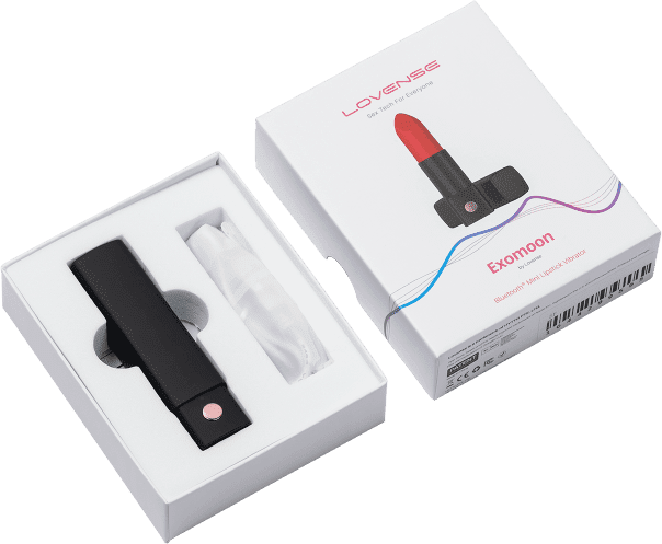 Lovense Exomoon App-compatible Lipstick Vibrator