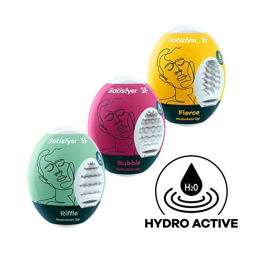 Satisfyer Masturbator Egg 3er series